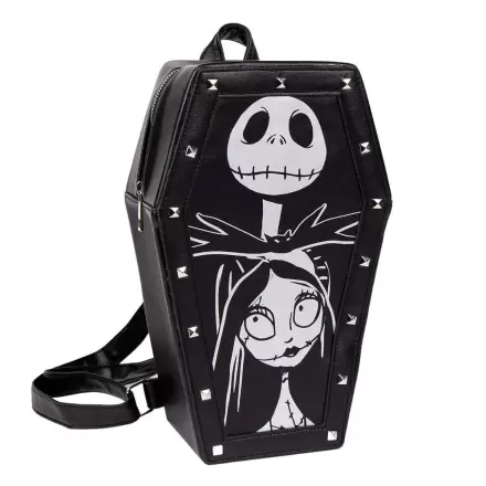 The Nightmare before Christmas Fashion - falošný kožený batoh Jack vo tvare rakvy termékfotója