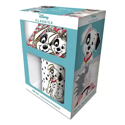 Disney Hrnček, Podložka pod pohár a Keychain Set One Hundred and One Dalmatians Seeing Spots produktová fotografia