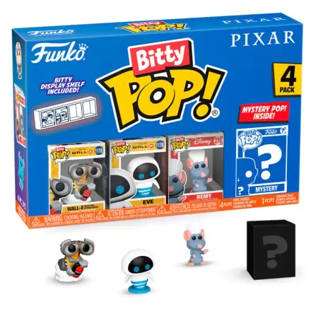 Disney Pixar Bitty Funko POP! Vinyl Figúrka 4-pack Wall-E termékfotója