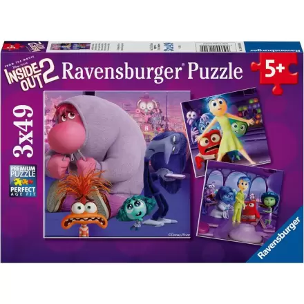 Disney Pixar Inside Out 2 puzzle 3x49ks produktová fotografia