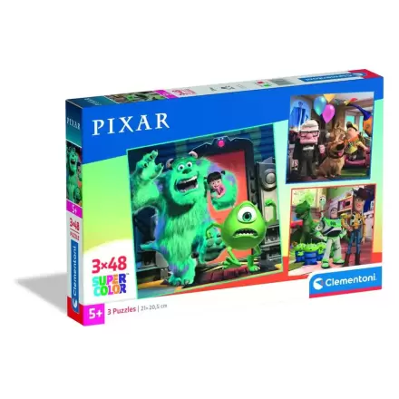 Disney Pixar puzzle 3 x 48 dielikov termékfotója