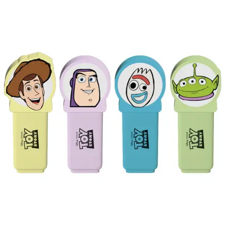 Disney Pixar Toy Story sada 4 zvýrazňovačov s topperom produktová fotografia