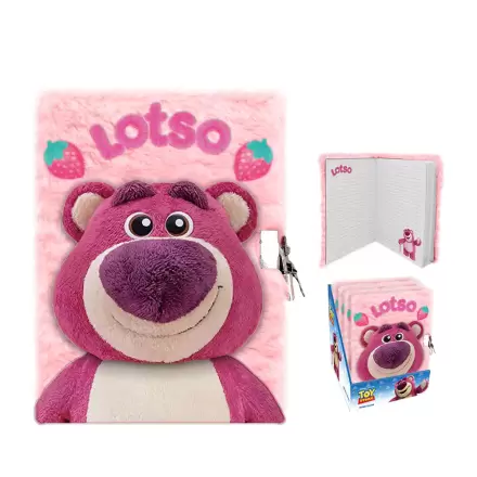 Disney Pixar Toy Story Lotso plyšový zápisník produktová fotografia