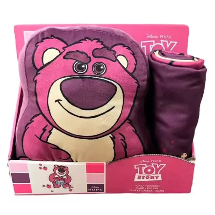 Disney Pixar Toy Story Lotso flísová deka + súprava vankúša produktová fotografia