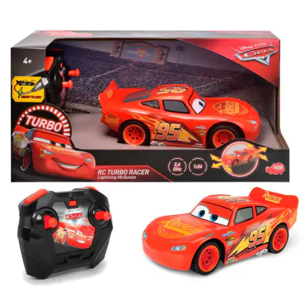 Disney Pixar Cars Rayo McQueen auto na rádiové ovládanie 1:24 produktová fotografia