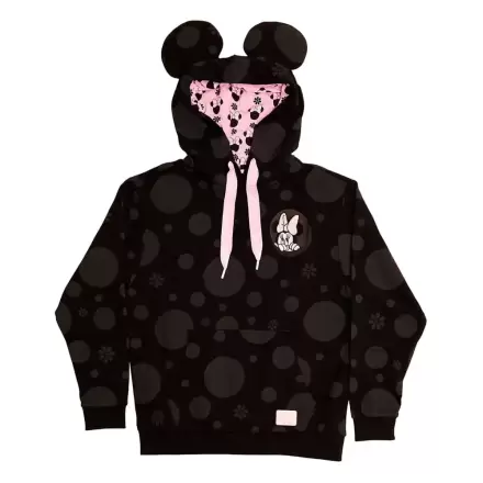 Disney by Loungefly Unisex Mikina s kapucňou Minnie Rocks the Dots Florals termékfotója