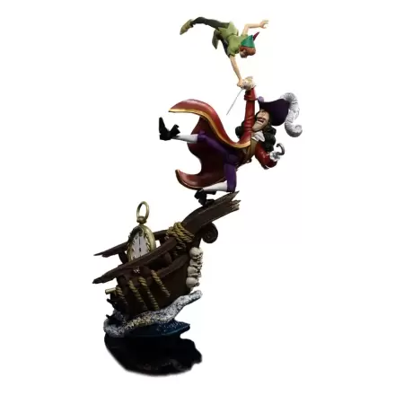 Disney Scale Socha 1/10 Peter Pan vs Hook 40 cm produktová fotografia