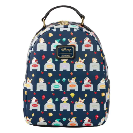 Disney by Loungefly Ruksak Snow White Seven Dwarves AOP heo Exclusive produktová fotografia