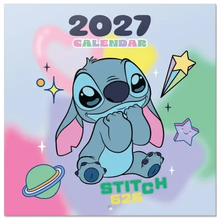 Disney Stitch 2027 Nástenný kalendár 30 x 30 cm produktová fotografia