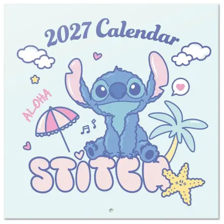 Disney Stitch 2027 Nástenný kalendár 30 x 30 cm produktová fotografia