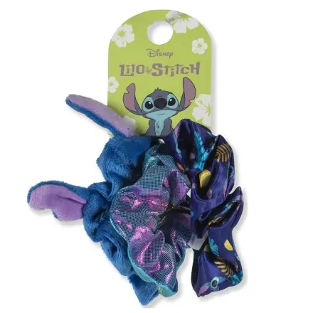 Disney Stitch 3-dielna súprava gumičiek do vlasov produktová fotografia