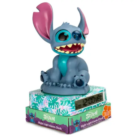 Disney Stitch 3D lampa s alarmom produktová fotografia
