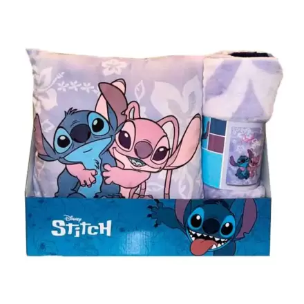 Disney Stitch & Angel polar deka + súprava vankúša produktová fotografia