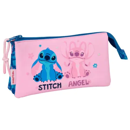 Disney Stitch & Angel trojitý peračník produktová fotografia