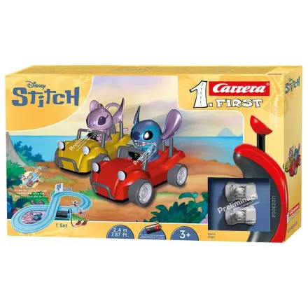 Disney Stitch Carrera First sada pretekárskej dráhy Disney Stitch 2,4 palca produktová fotografia