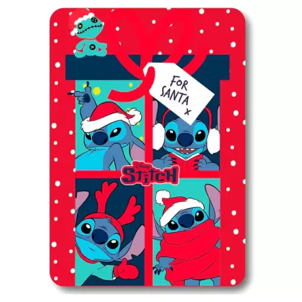 Disney Stitch Christmas polárna deka termékfotója