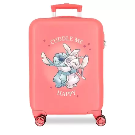 Disney Stitch Cuddle Me Coral ABS trolley kufor 55 cm produktová fotografia