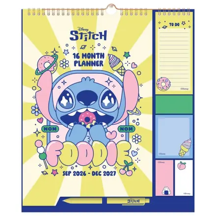 Disney Stitch Nástenný plánovač 2026/27 30 x 34 cm produktová fotografia