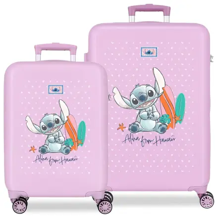 Disney Stitch From Hawai ABS 2-dielna sada cestovných kufrov na kolieskach 55/65 cm produktová fotografia