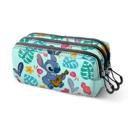 Disney Stitch Guitar triple pencil case termékfotója