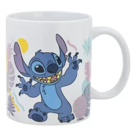 Disney Stitch Hawaian Flower Keramický Hrnček 325 ml termékfotója