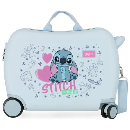 Disney Stitch Hearts ABS trolley kufor 50cm produktová fotografia