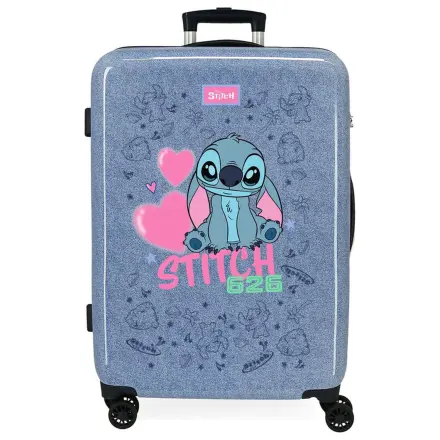 Disney Stitch Hearts ABS cestovný kufor na kolieskach 65 cm produktová fotografia