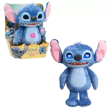 Disney Stitch interaktívna plyšová hračka 30 cm produktová fotografia