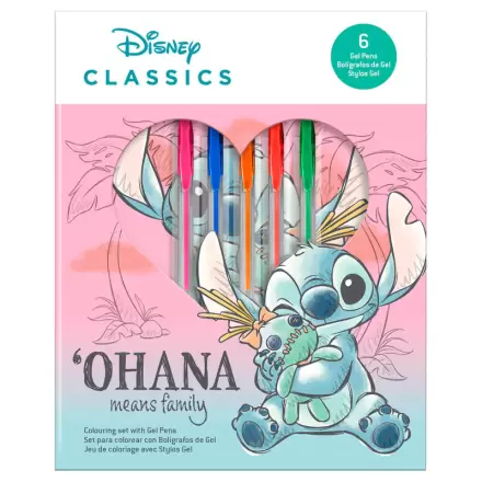 Disney Stitch zošit + set 6 gélových pier termékfotója