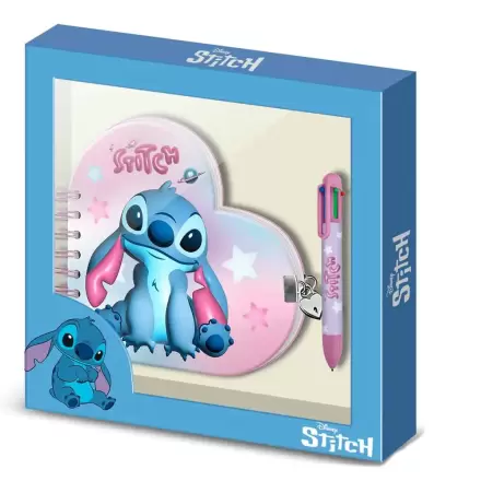 Disney Stitch denník a pero produktová fotografia