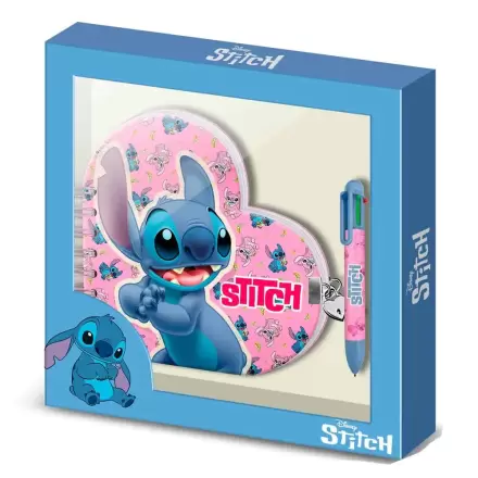 Disney Stitch Diár a pero produktová fotografia