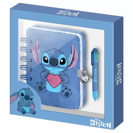 Disney Stitch plyšový diár a pero produktová fotografia
