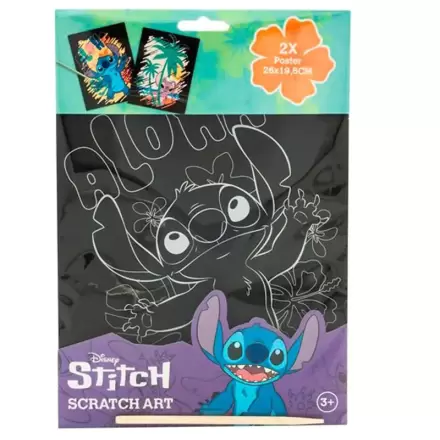 Disney Stitch škrabací set termékfotója