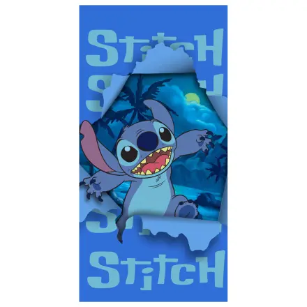 Disney Stitch mikrovláknová plážová osuška produktová fotografia