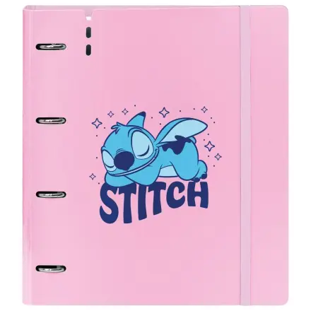 Disney Stitch Ohana A4 kartónový zakladač so 4 krúžkami s listami produktová fotografia