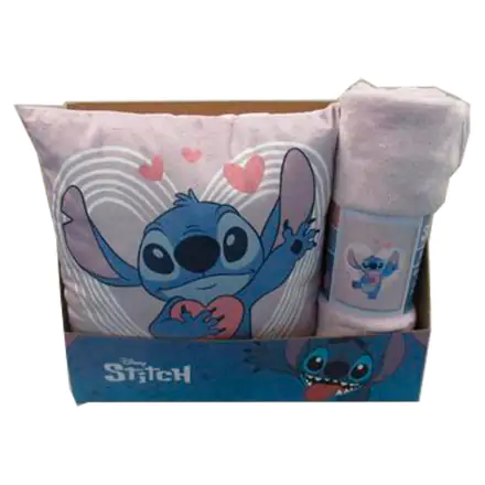 Disney Stitch coral deka + sada vankúšov produktová fotografia