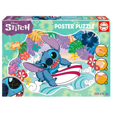 Disney Stitch Poster Puzzle 250pcs termékfotója