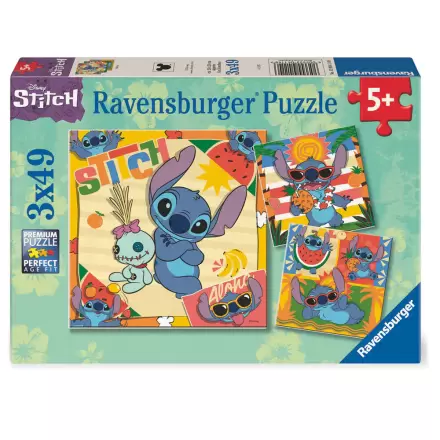 Disney Stitch puzzle 3 x 39 dielikov produktová fotografia