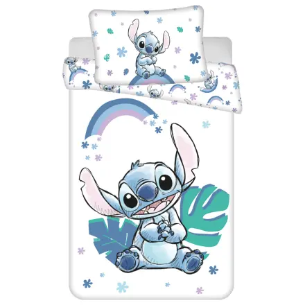 Disney Stitch Rainbow detská, predškolská obliečka na perinu produktová fotografia