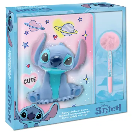 Disney Stitch mäkký zošit + pompomové pero produktová fotografia