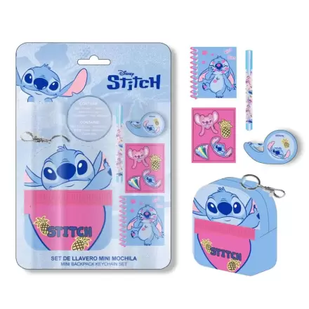 Disney Stitch Papiernictvo mini ruksak set termékfotója