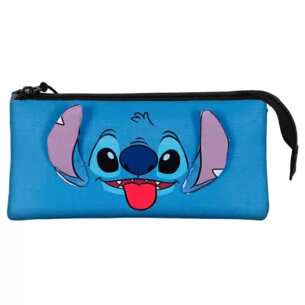 Disney Stitch Tongue triple pencil case termékfotója