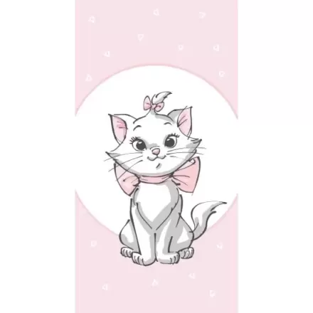 Disney The Aristocats Marie bavlnená plážová osuška 70x140cm produktová fotografia