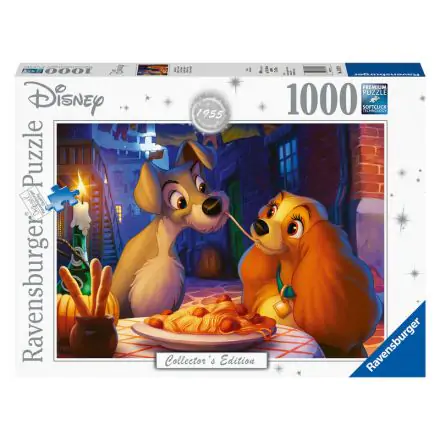 Disney Collector's Edition Jigsaw Puzzle Lady and the Tramp (1000 kusov) termékfotója