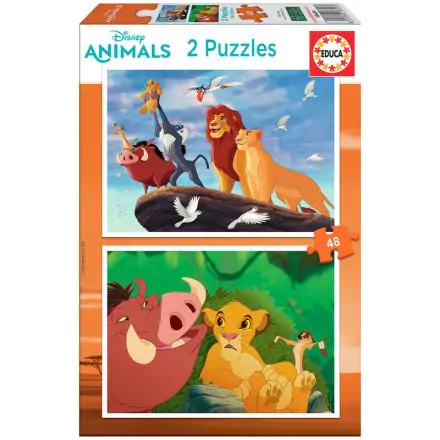 Disney The Lion King puzzle 2x48ks termékfotója