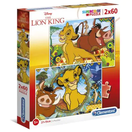 Disney The Lion King puzzle 2x60 kusov termékfotója