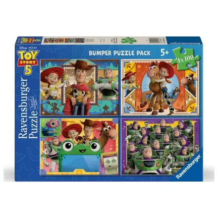 Disney Toy Story puzzle 4x100 dielikov produktová fotografia