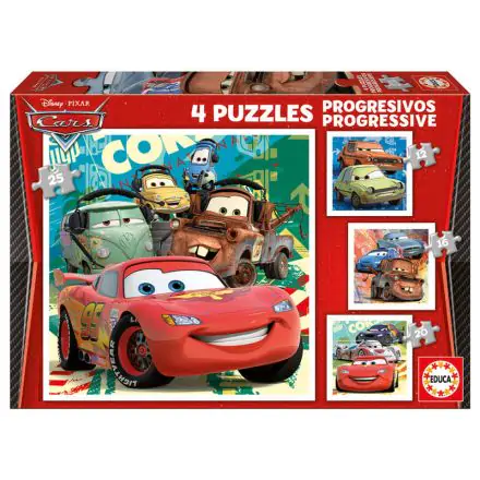 Disney Cars 2 Pokrokové skladačky 12-16-20-25 kusov termékfotója