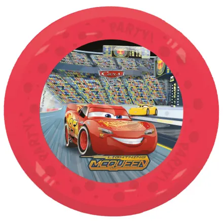 Disney Cars Arena Race micro premium plastový plochý tanier, 4-dielna súprava, 21 cm produktová fotografia