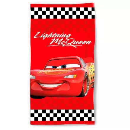 Disney Cars mikrovláknová plážová osuška produktová fotografia